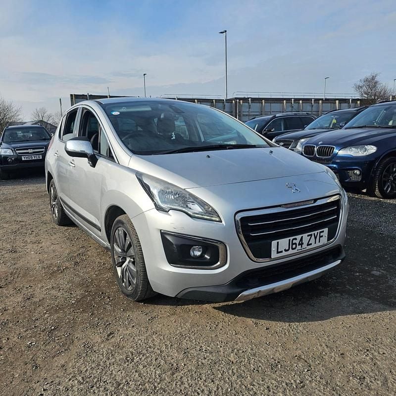 Silver Used 2014 Peugeot 3008 Active Hatchback | £2,695 (Good price) - Image 1/4