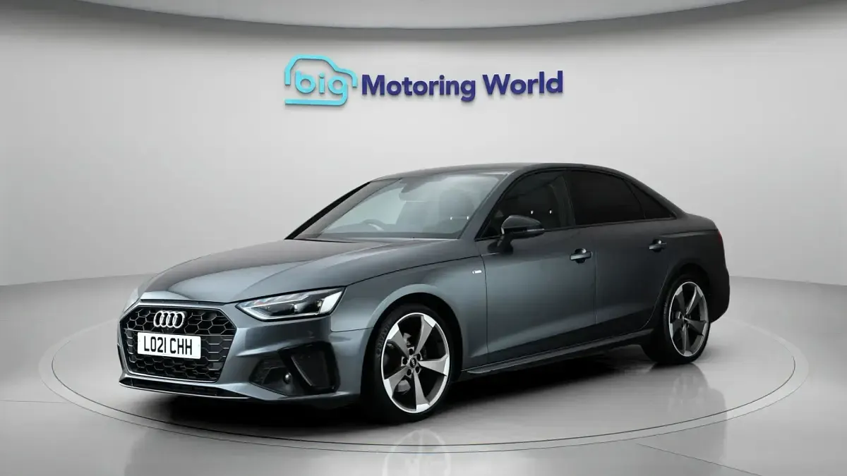 Used Audi A4 Black Edition 150 HP (110 kW) 2021 Grey Sedan