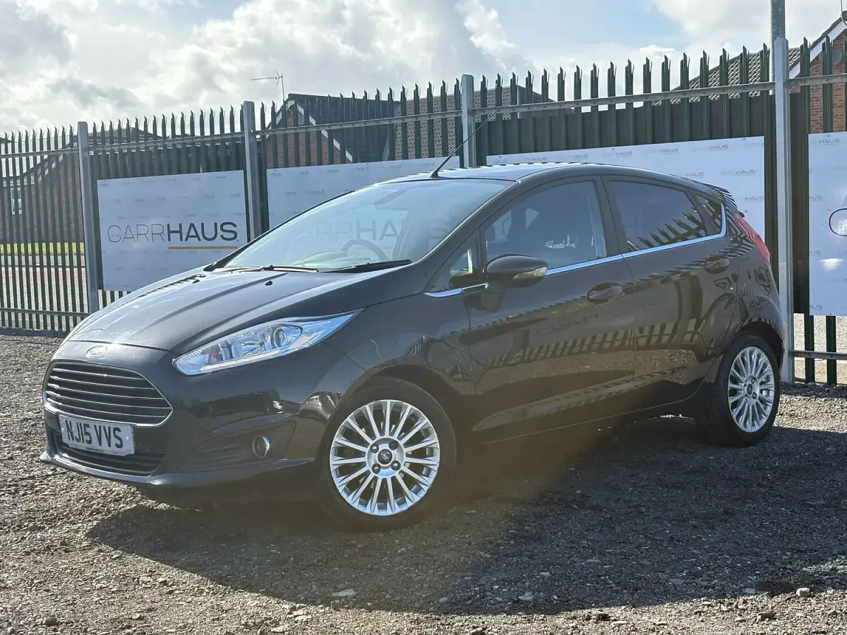 Used Ford Fiesta Titanium 2015 Black Hatchback