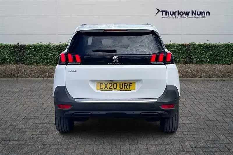 Second-hand Peugeot 5008 Allure 131 CP (96 kW) 2020 Alb SUV
