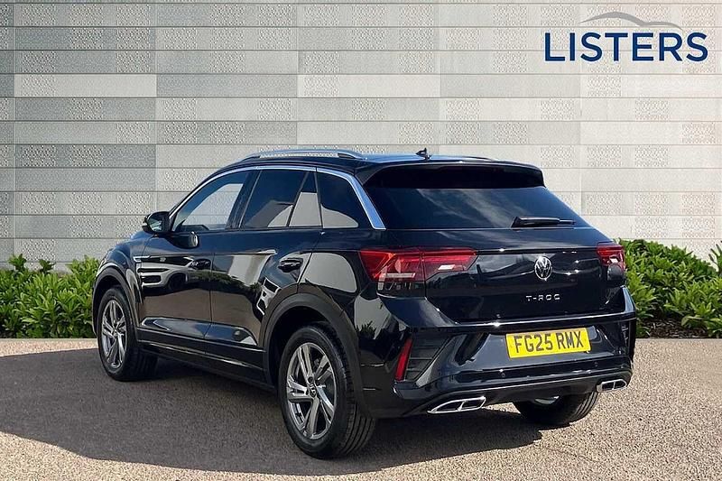 Used VW T-Roc R-line 2025 Black SUV