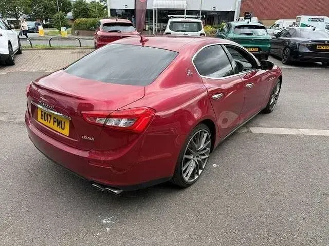 Used Maserati Ghibli 2017 Red Sedan