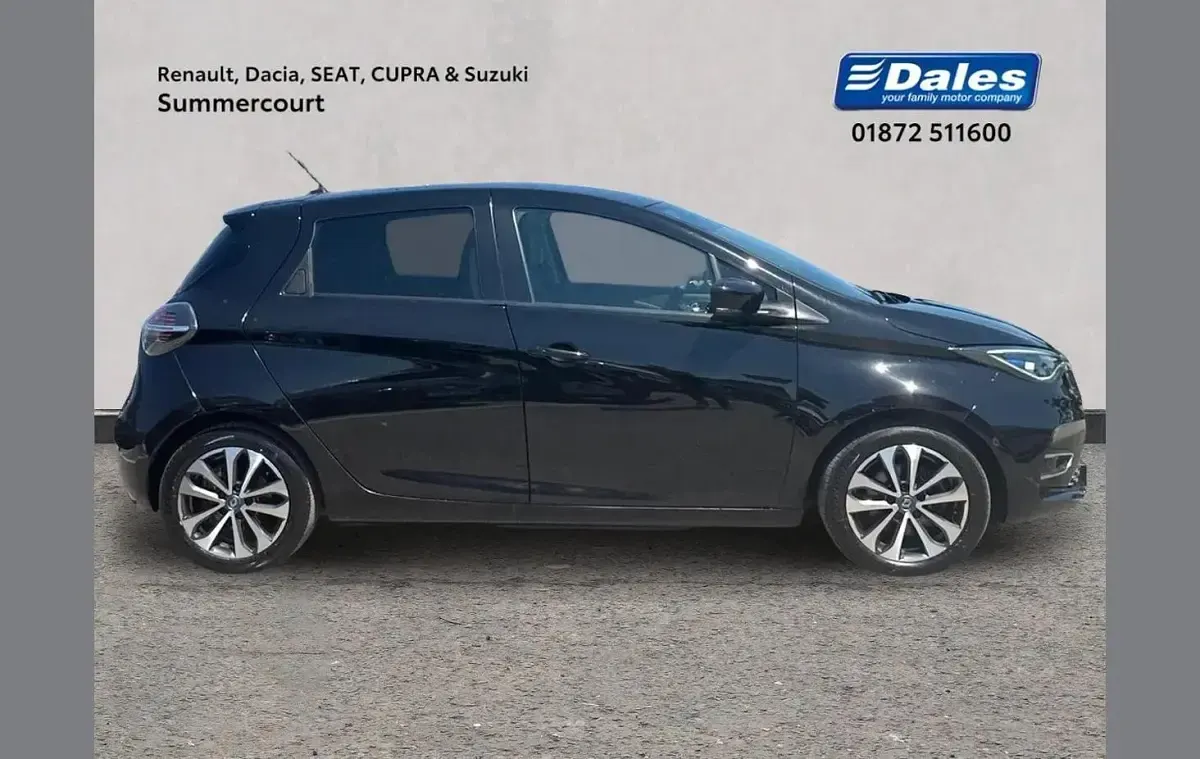 Used Renault Zoe GT-Line 100 kW (136 HP) 2020 Black Hatchback