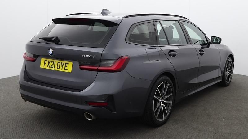 Usado BMW 320 Sport Line 184 CV (135 kW) 2021 Gris Familiar