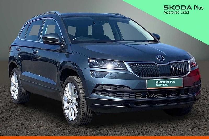Used Skoda Karoq SE L 110 HP (80 kW) 2020 Quartz grey metallic SUV
