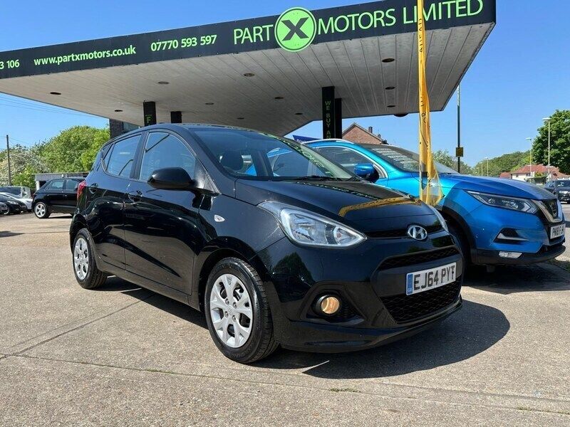 Black Used 2014 Hyundai i10 SE Hatchback | £4,995 (Expensive) - Image 1/4