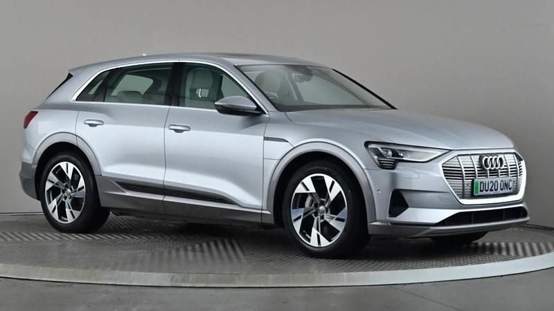 Used Audi e-tron Advanced 300 kW (408 HP) 2020 Silver SUV