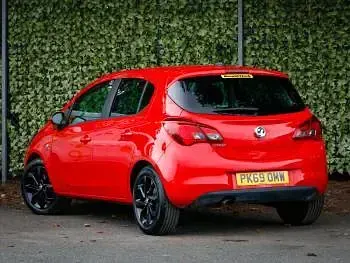 Used Vauxhall Corsa 75 HP (55 kW) 2019 Red Hatchback