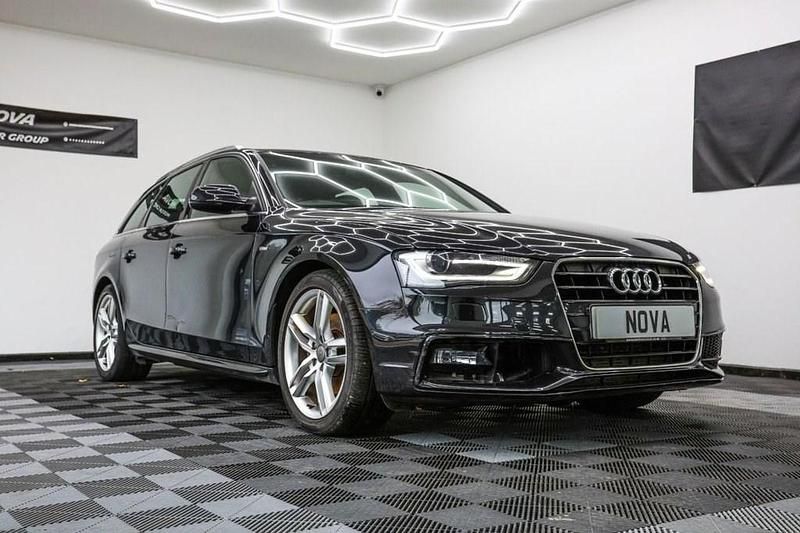 Used Audi A4 S-Line 177 HP (130 kW) 2013 Black Estate