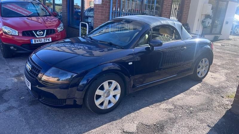 Used Audi TT Roadster Business 150 HP (110 kW) 2004 Blue Cabriolet