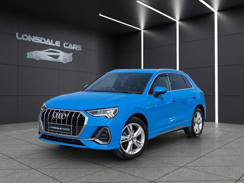 Used Audi Q3 S-Line 150 HP (110 kW) 2019 Blue SUV