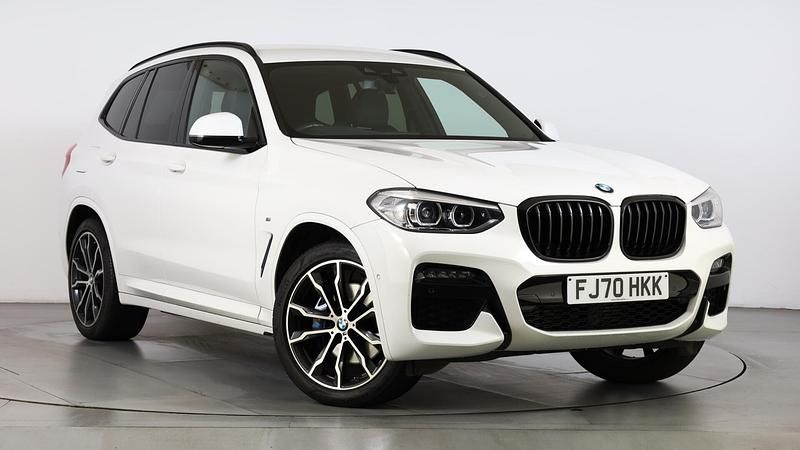 White Used 2020 BMW X3 M Sport SUV | £32,000 (Fair price) - Image 1/4