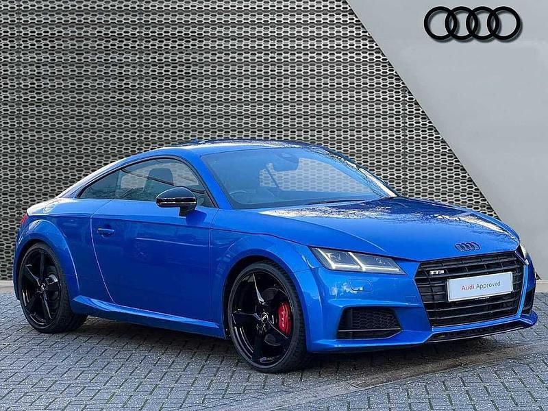 Used Audi TTS Black Edition 310 HP (228 kW) 2018 Blue Coupe