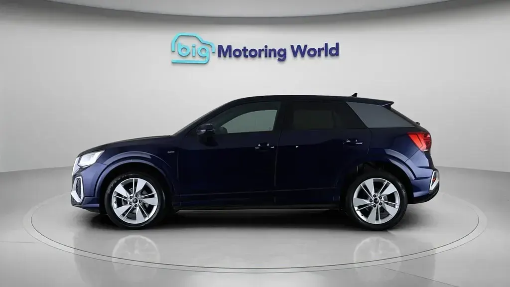 Używany Audi Q2 S-Line 150 KM (110 kW) 2024 Niebieski SUV