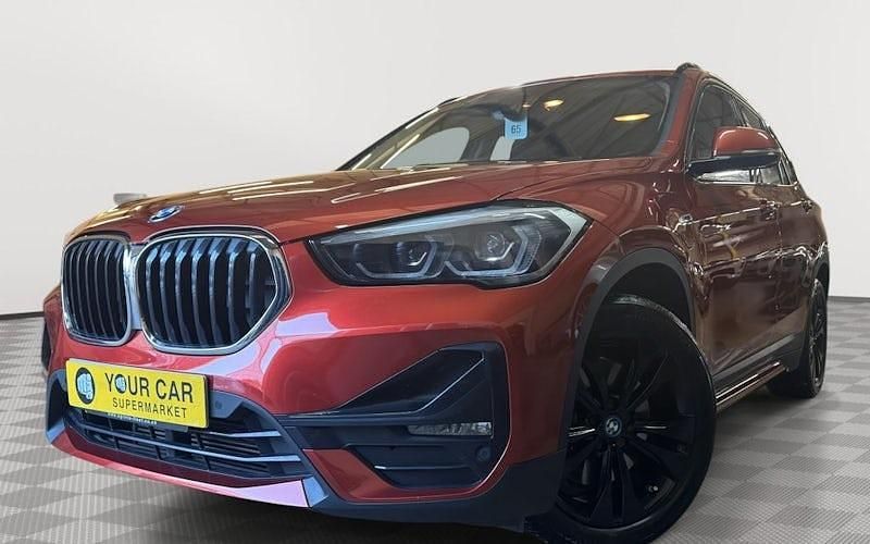 Used BMW X1 Sport Line 220 HP (161 kW) 2021 Orange SUV