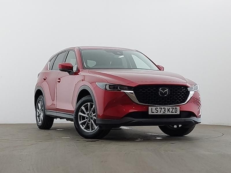 Red Used 2023 Mazda CX-5 Center-Line SUV | £19,998 (Fair price) - Image 1/4