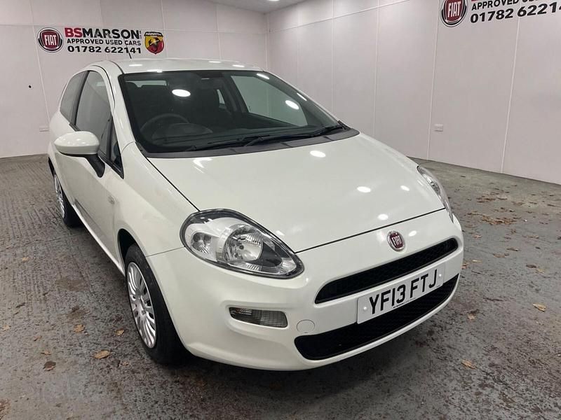 White Used 2013 Fiat Punto Pop Hatchback | £3,750 (A bit pricey) - Image 1/4