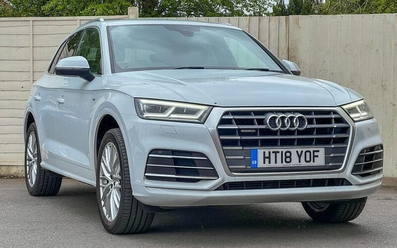Begagnad Audi Q5 S-Line 252 HK (185 kW) 2018 Vit SUV