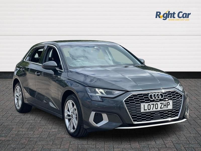 Grey Used 2021 Audi A3 e-tron Sport Hatchback | £17,499 (Good price) - Image 1/4
