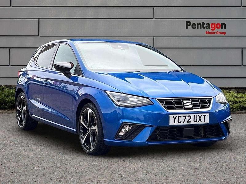 Blue Used 2022 Seat Ibiza FR Sport Hatchback | £16,297 (Fair price) - Image 1/4