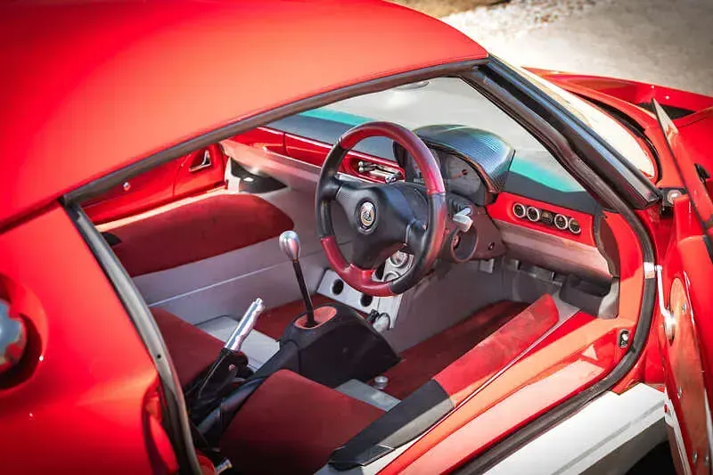 Used Lotus Elise 226 HP (166 kW) 2000 Red Cabriolet