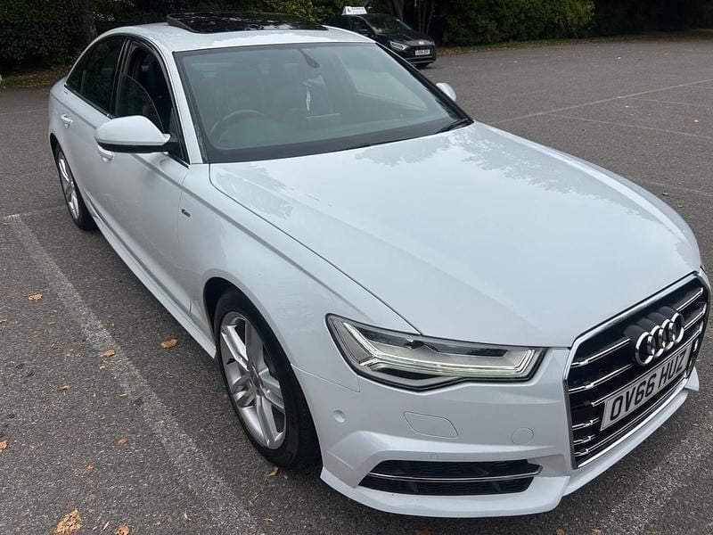 White Used 2016 Audi A6 S-Line Sedan | £9,999 (Super price) - Image 1/4
