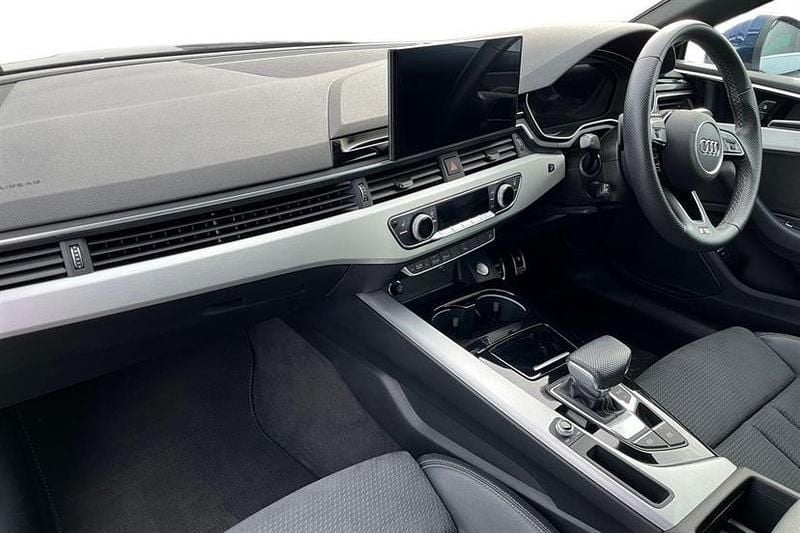 Used Audi A5 S-Line 204 HP (150 kW) 2021 Blue Coupe