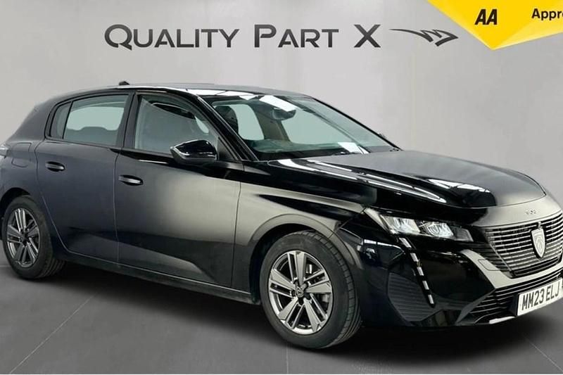 Black Used 2023 Peugeot 308 Active Premium Hatchback | £13,580 (Fair price) - Image 1/1