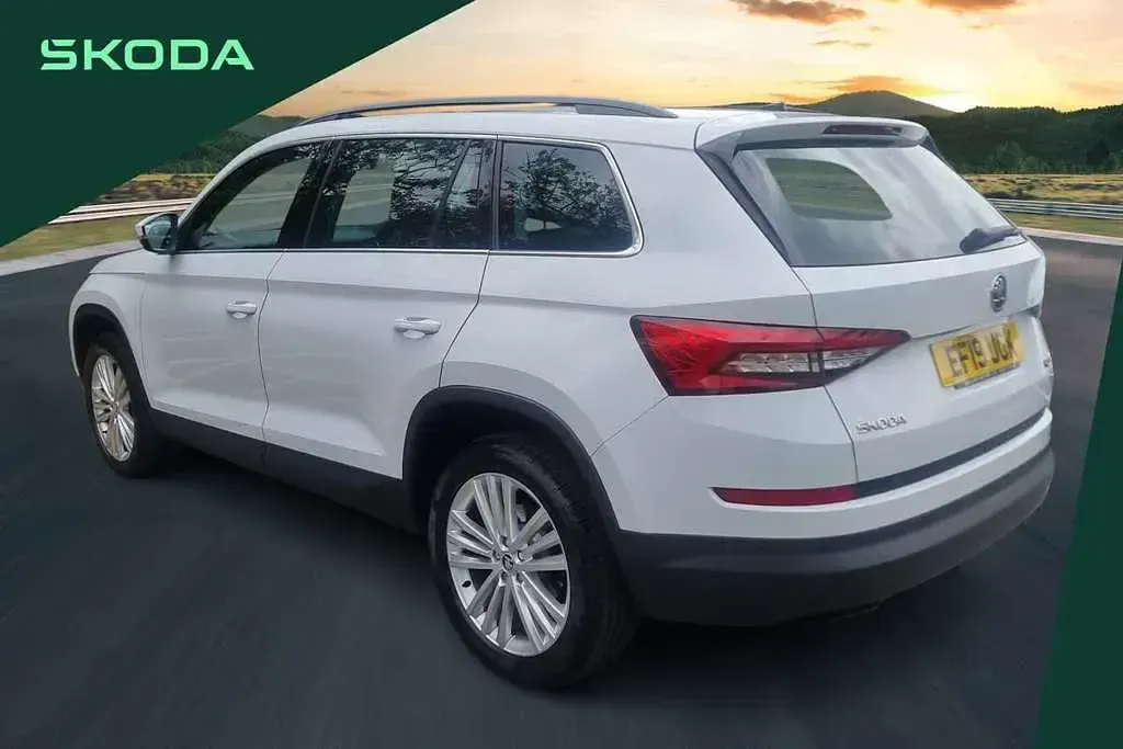 Used Skoda Kodiaq SE L 187 HP (137 kW) 2019 White SUV