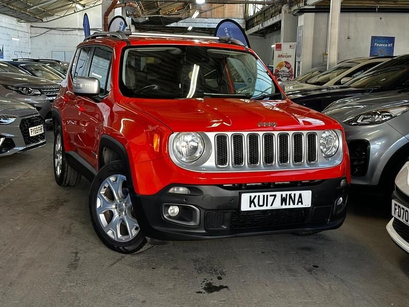 Used Jeep Renegade Limited 140 HP (102 kW) 2017 Orange SUV