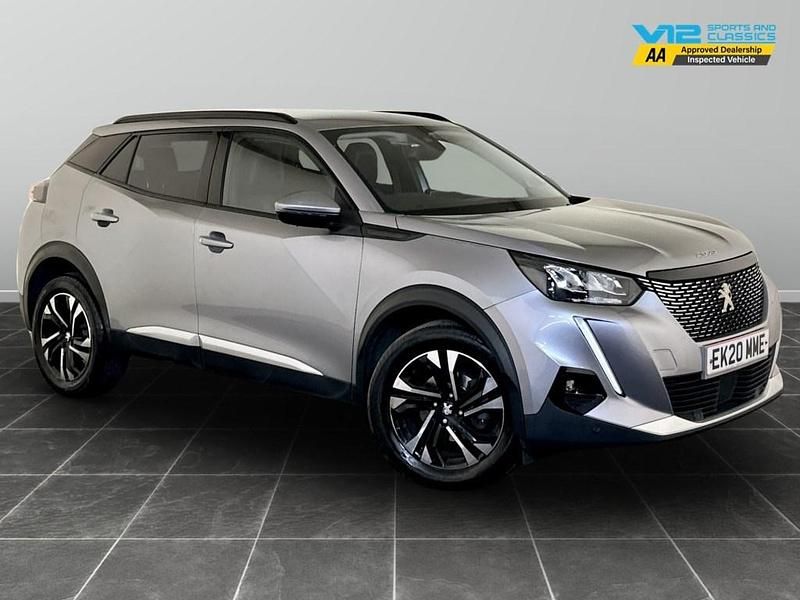 Grey Used 2020 Peugeot 2008 Allure Premium SUV | £9,595 (Fair price) - Image 1/2