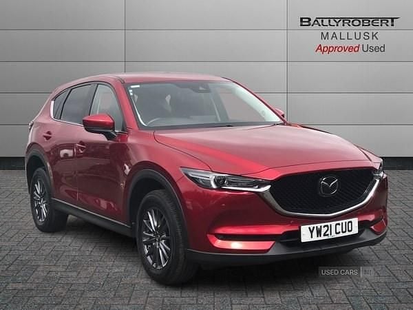 Red Used 2021 Mazda CX-5 SUV | £19,995 (Good price) - Image 1/4