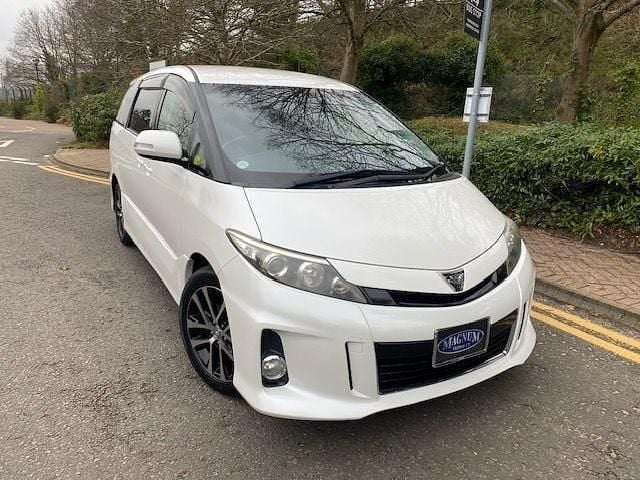 Pearl white Used 2013 Toyota Estima MPV | £12,999 (Expensive) - Image 1/3