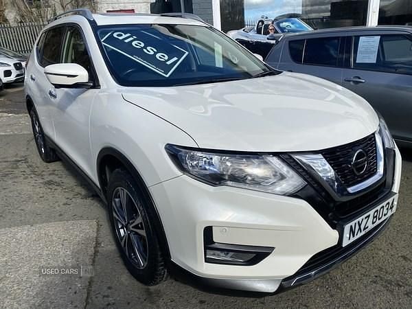 White Used 2019 Nissan X-Trail N-Connecta SUV | £11,400 (Fair price) - Image 1/4