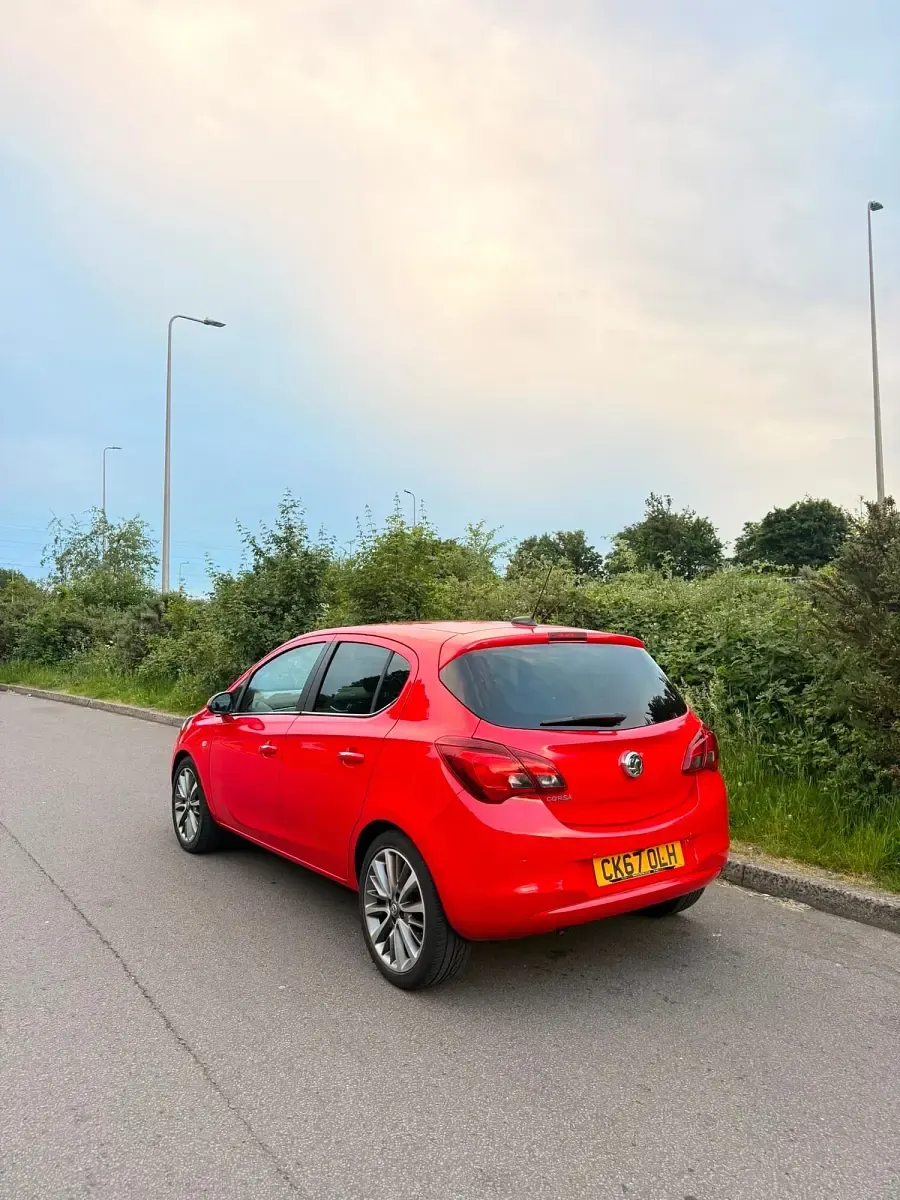 Used Vauxhall Corsa 2017 Red Hatchback