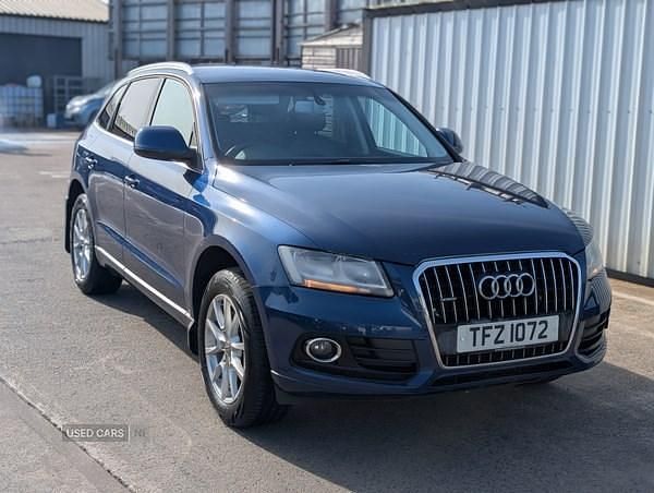 Used Audi Q5 150 HP (110 kW) 2014 Blue SUV