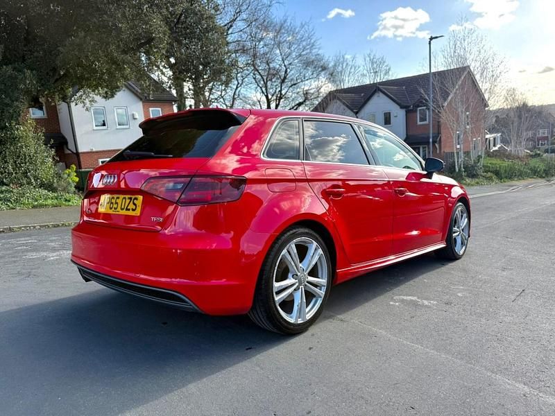 Used Audi A3 S-Line 2016 Red Hatchback