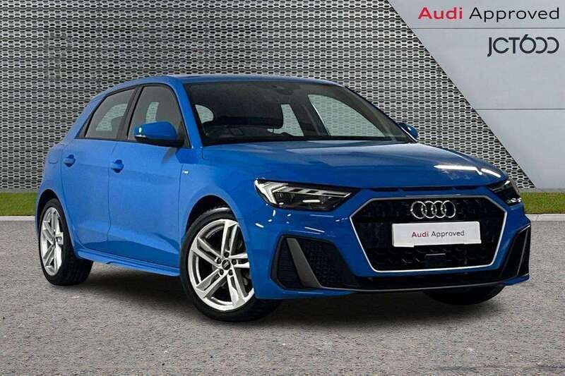 Blue Used 2022 Audi A1 S-Line Hatchback | £19,299 (Fair price) - Image 1/4