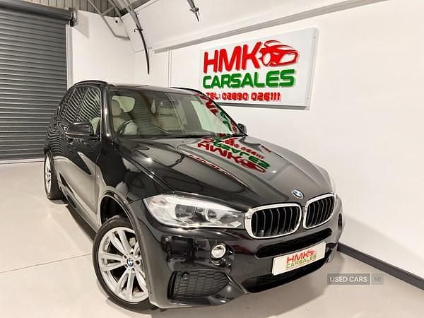 Black Used 2015 BMW X5 M Sport SUV | £16,495 (Good price) - Image 1/4