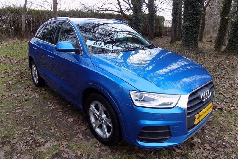 Used Audi Q3 Design 150 HP (110 kW) 2016 Blue SUV