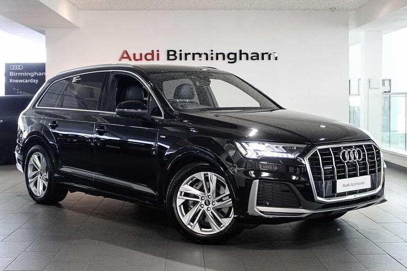 Black Used 2023 Audi Q7 S-Line SUV | £38,500 (Fair price) - Image 1/4