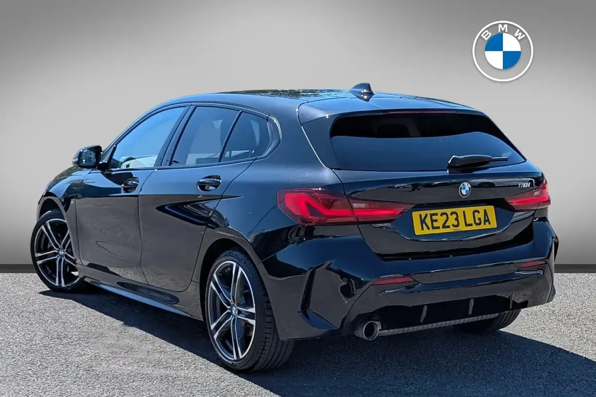 Used BMW 118 M Sport 136 HP (100 kW) 2023 Black Hatchback