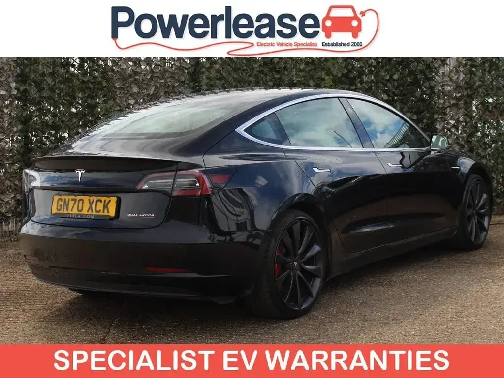 Used Tesla Model 3 Performance 82 kW (112 HP) 2020 Black Sedan