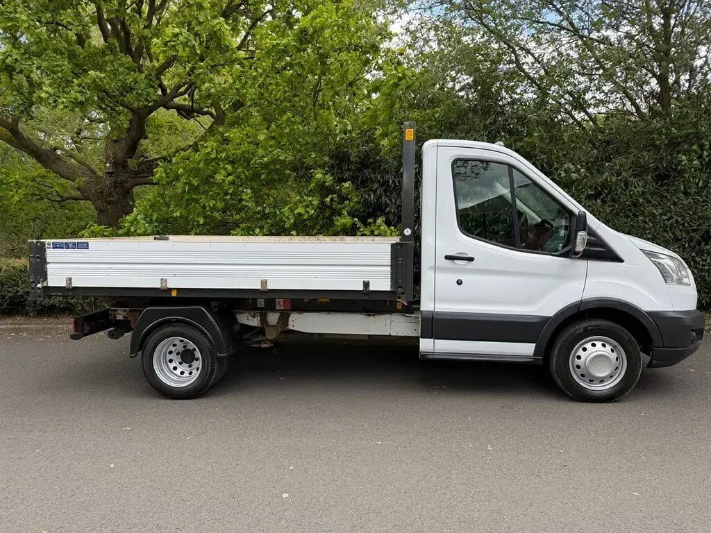 Used Ford Transit 100 HP (73 kW) 2015 White Cabriolet