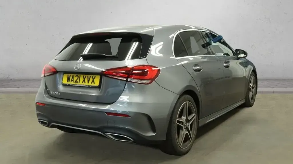 Used Mercedes A220 AMG line 190 HP (139 kW) 2021 Grey Hatchback