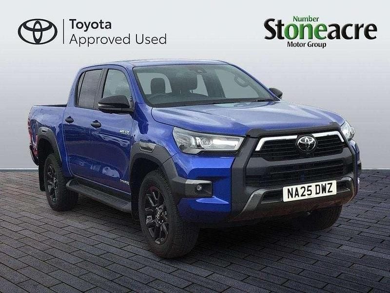Blue New 2025 Toyota HiLux Pickup | £46,800 (Expensive) - Image 1/4
