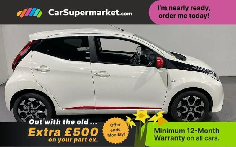 Used Toyota Aygo Trend 72 HP (52 kW) 2019 White Hatchback