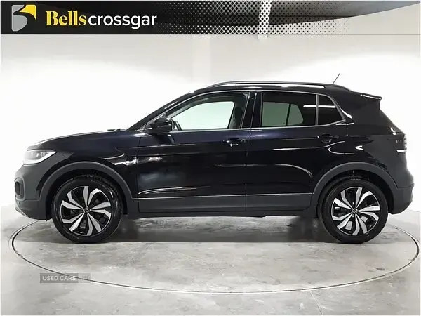 Used VW T-Cross Black Edition 110 HP (80 kW) 2022 Black SUV