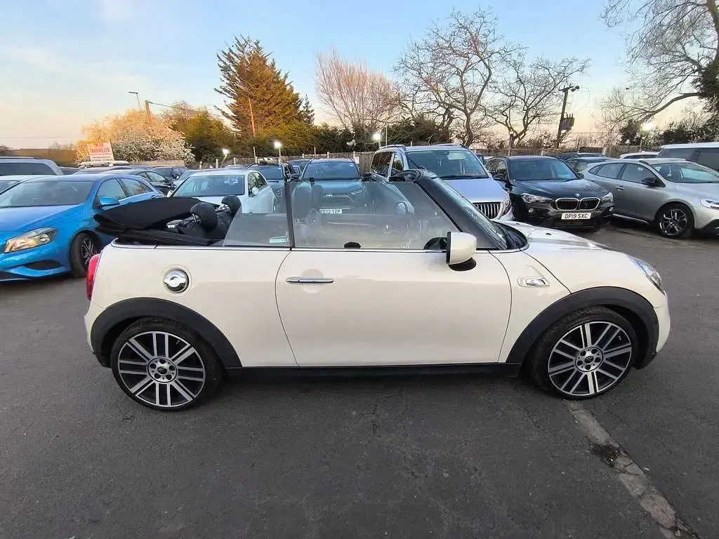 Used Mini Cooper S Cabriolet Exclusive 2020 White Cabriolet