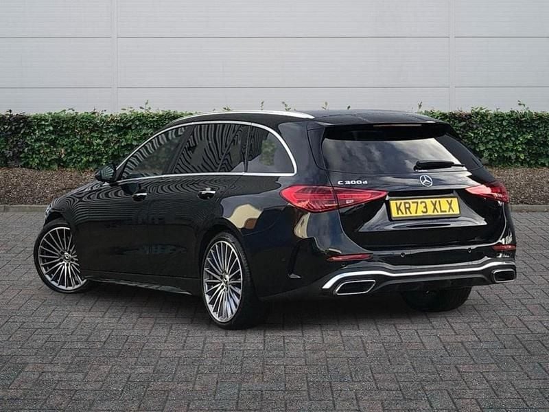 Used Mercedes C300 AMG Line Premium 265 HP (194 kW) 2023 Black Estate